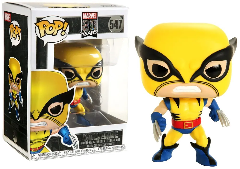 Funko Pop! Marvel 80th Anniversary - Wolverine (First Appearance)-1