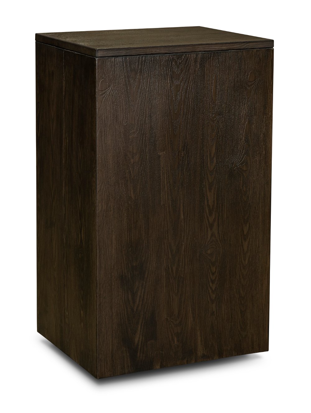 Adeline Dark Brown End Table Chip and Dip Stand