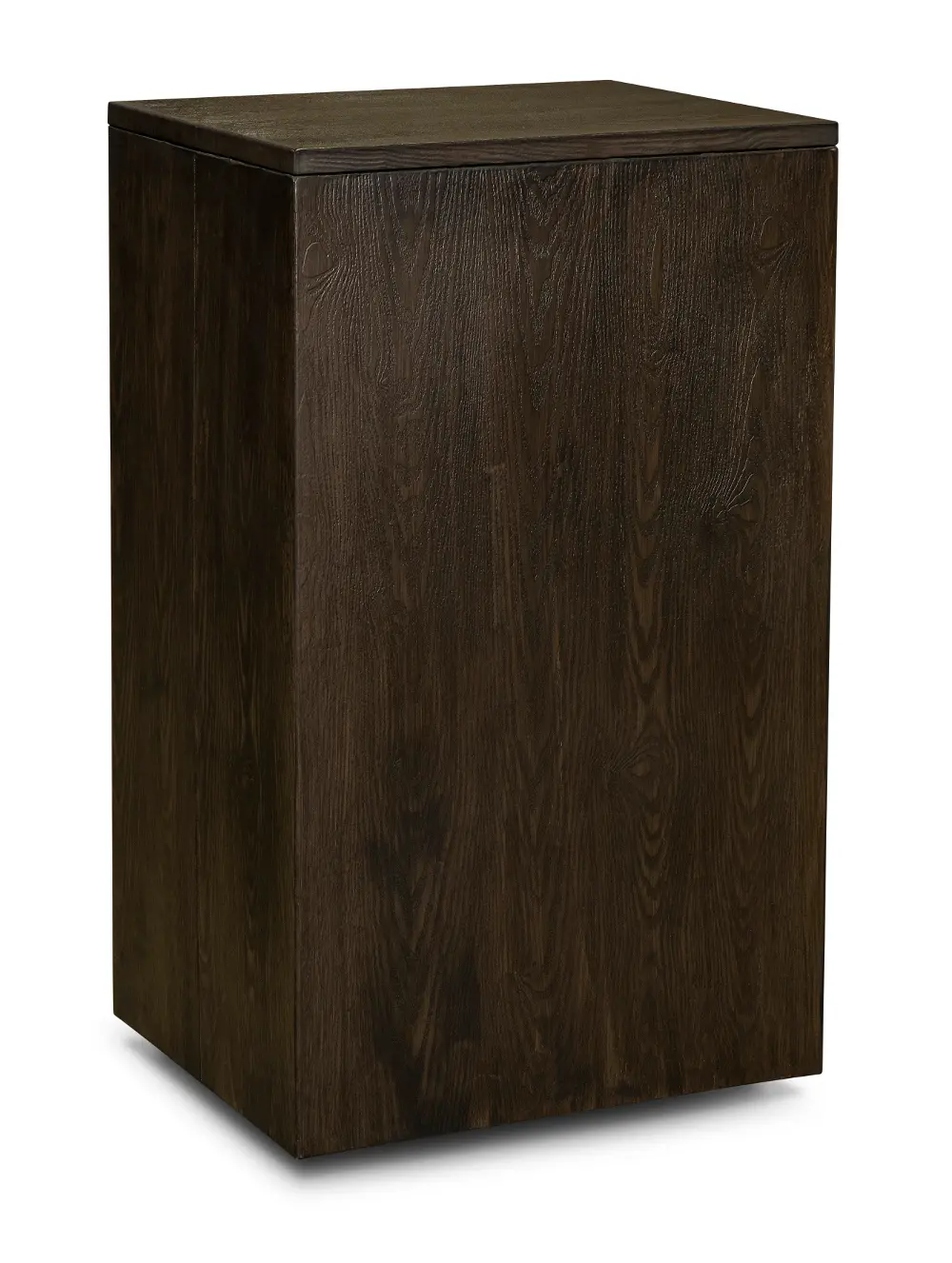Adeline Dark Brown End Table Chip and Dip Stand-1