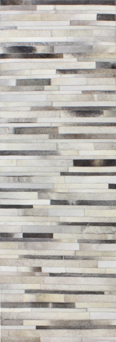 5 X 8 Medium Contemporary Quentin Gray Leather Rug Santa Fe Rc Contemporary Quentin Gray Leather Rug