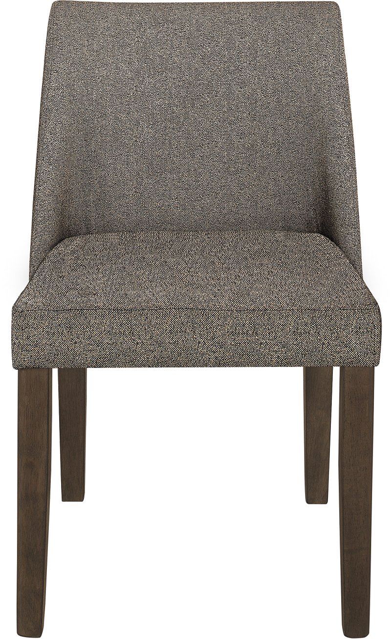 Brown Upholstered Dining Room Chair - Leland