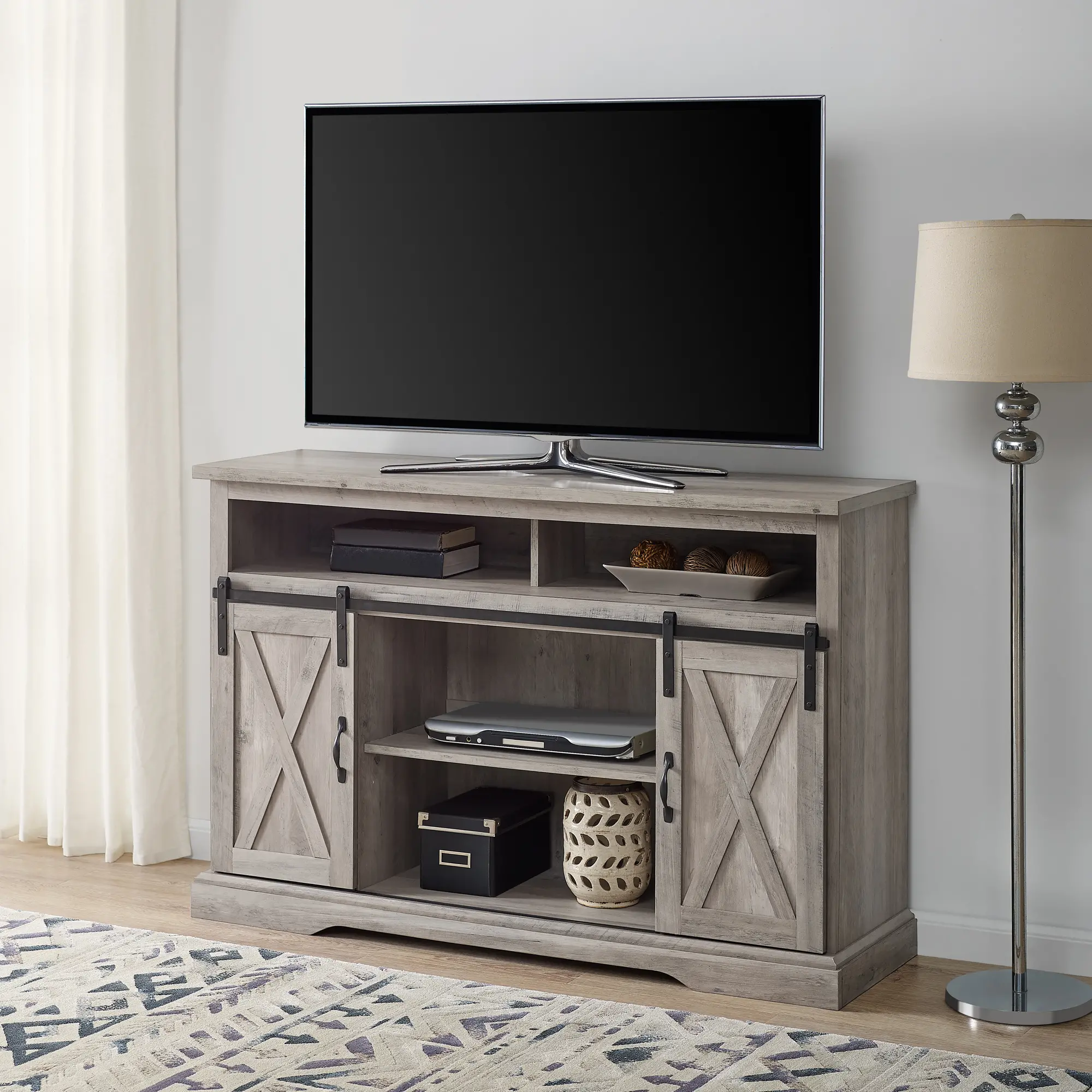 Modern Farmhouse 52 Inch TV Stand - Walker Edison