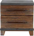 Forge Rustic Brown Nightstand