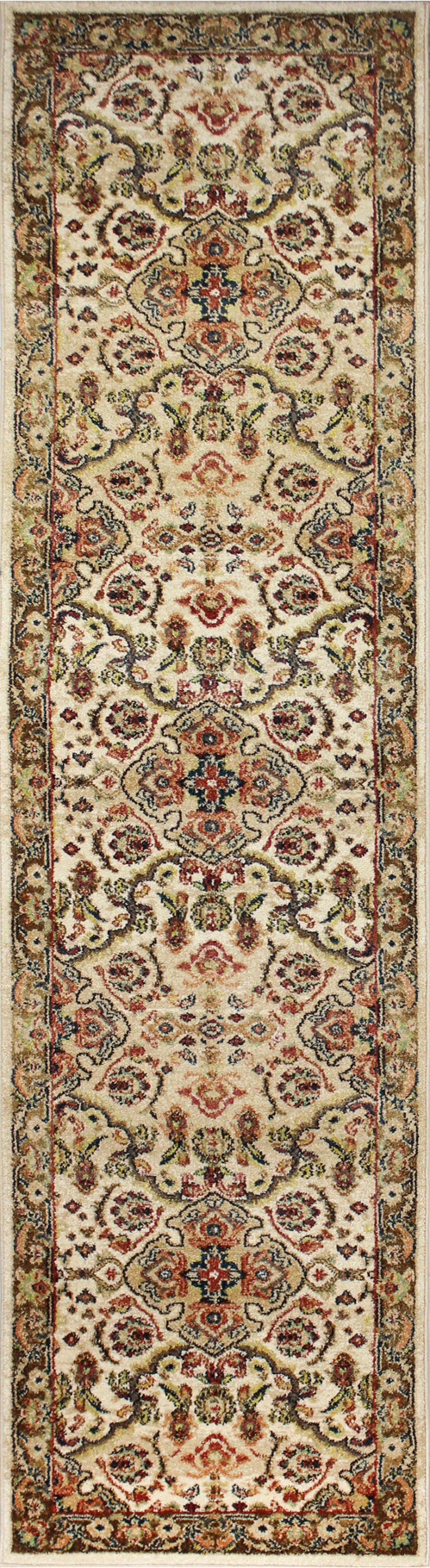 Bodhi Beige 10 Foot Runner Rug - Buckingham