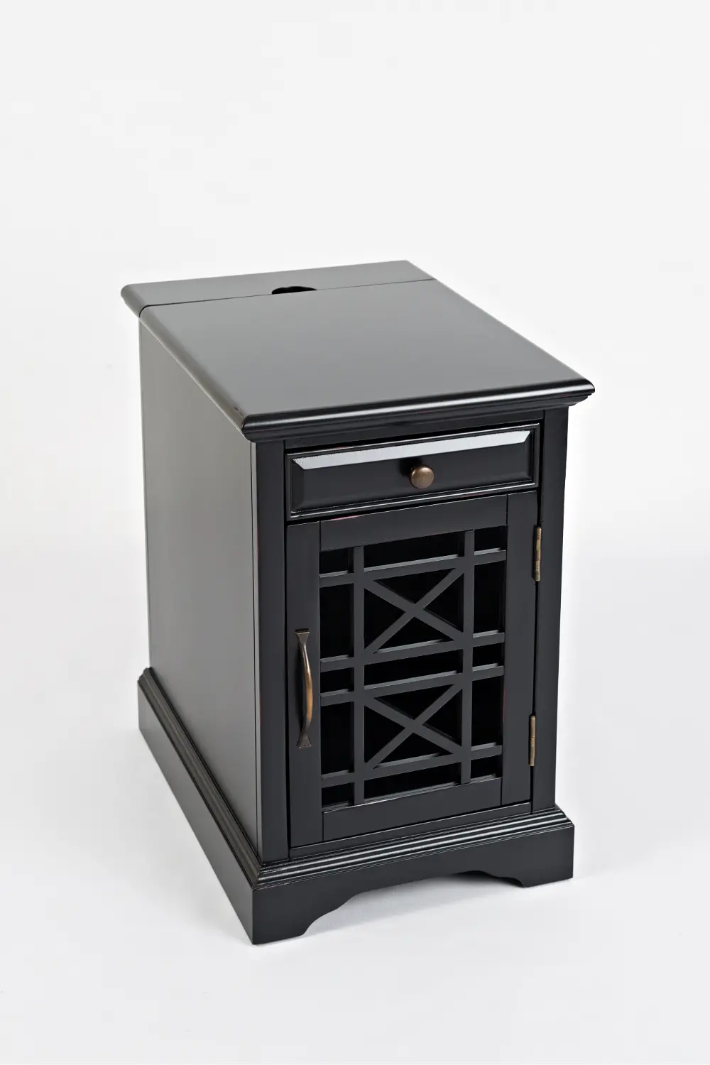Craftsman Black Side Table-1