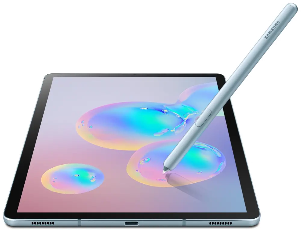 SM-T860NZBAXAR Samsung Galaxy Tab S6 128GB Tablet - Cloud Blue-1
