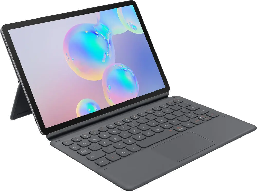 EF-DT860UJEGUJ Galaxy Tab S6 Book Cover Keyboard - Gray-1