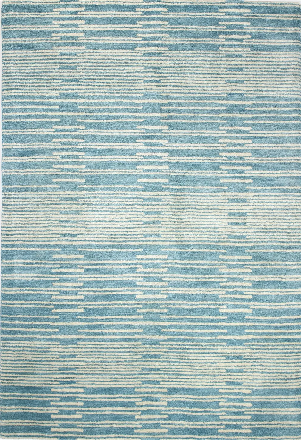 S185-BL-8X10-ST264 8 x 10 Large Contemporary Princeton Blue Rug - Chelsea-1