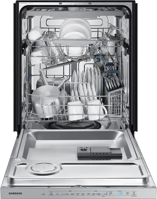 Samsung dishwasher cycles, options, and settings