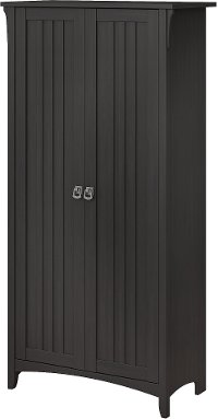 Vintage Black Tall Storage Cabinet With Doors Salinas Rc Vintage Black Tall Storage Cabinet With