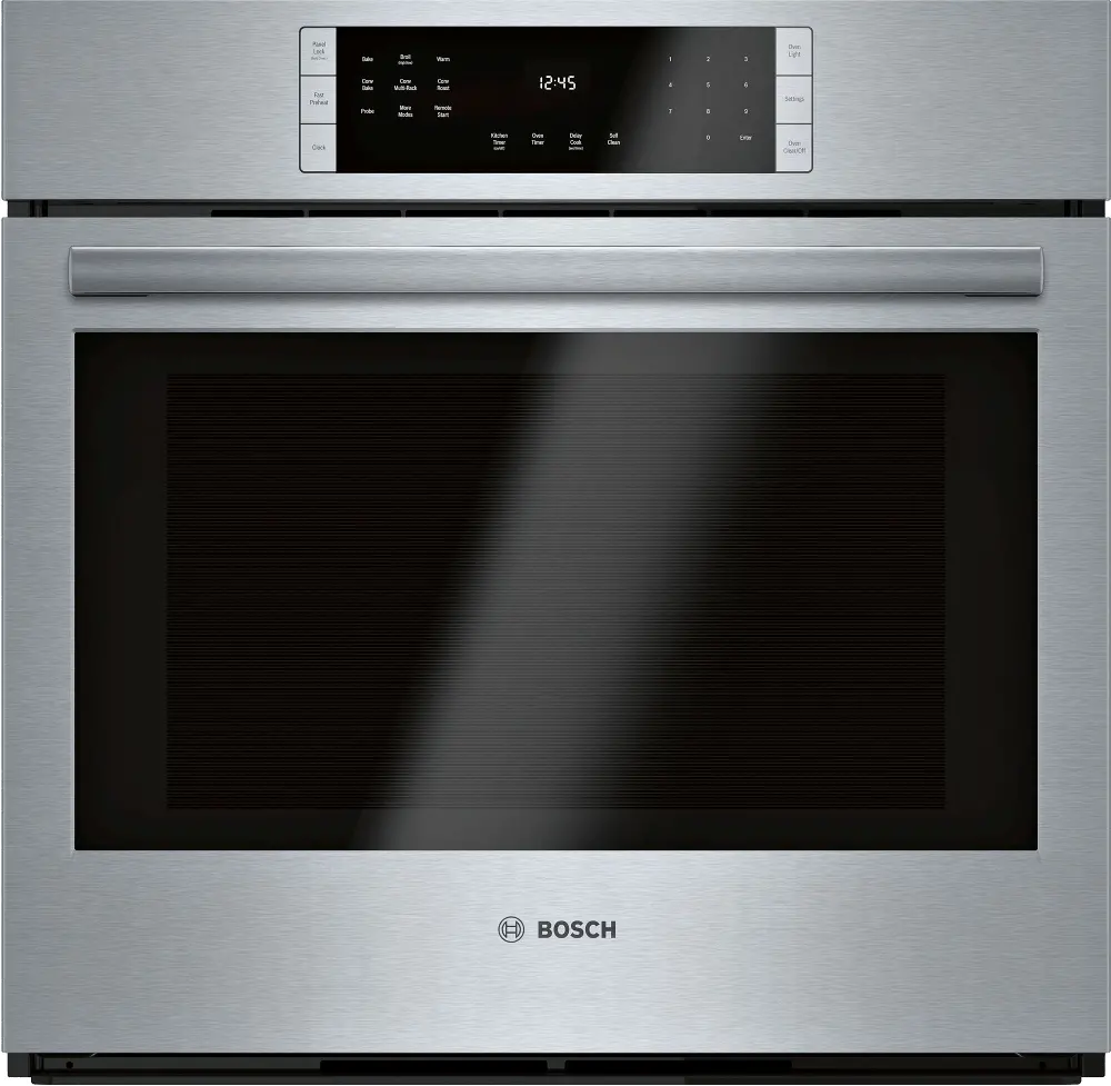 HBL8453UC Bosch 30 Inch Convection Single Wall Smart Oven - 4.6 cu. ft. Stainless Steel-1