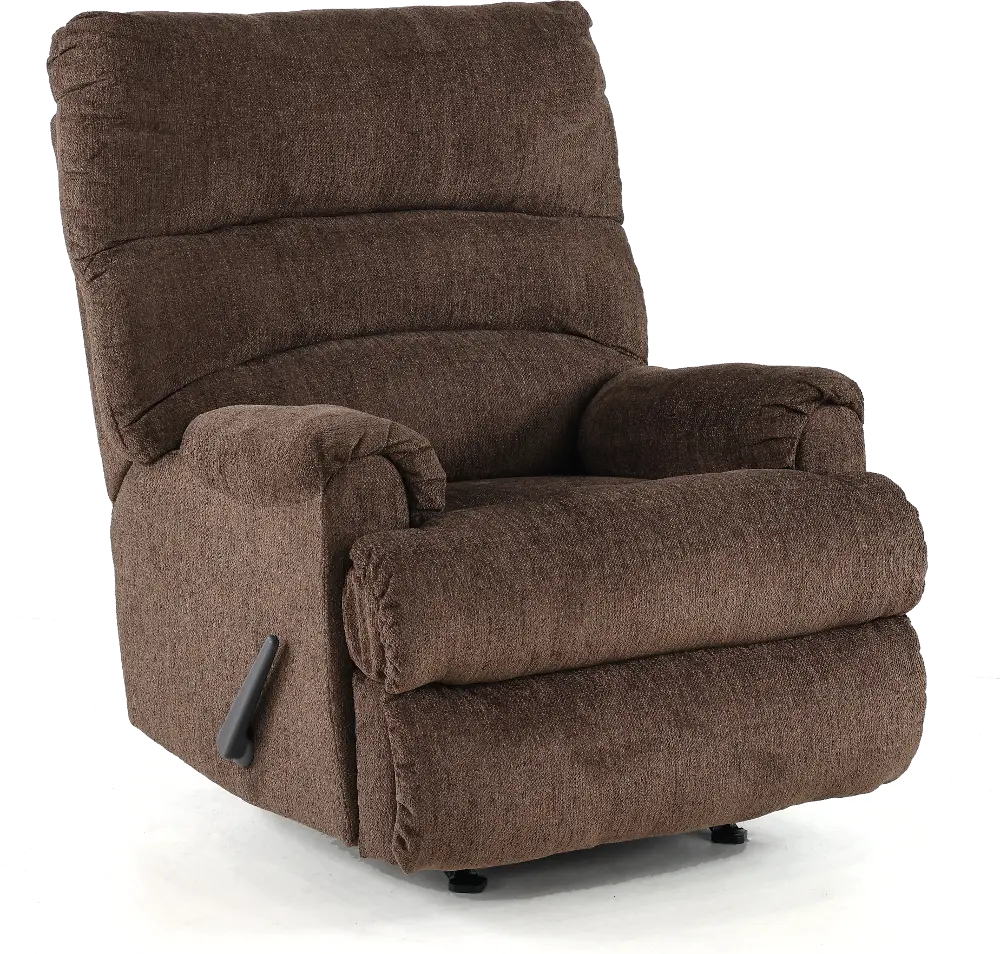 Manfort Brown Rocker Recliner-1