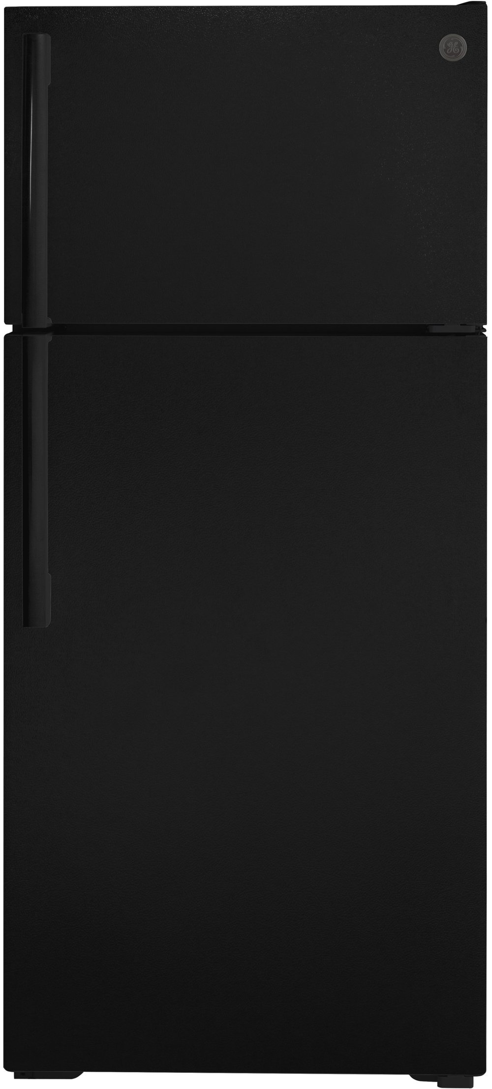 GE 16.6 cu ft Top Freezer Refrigerator - 28"W Black