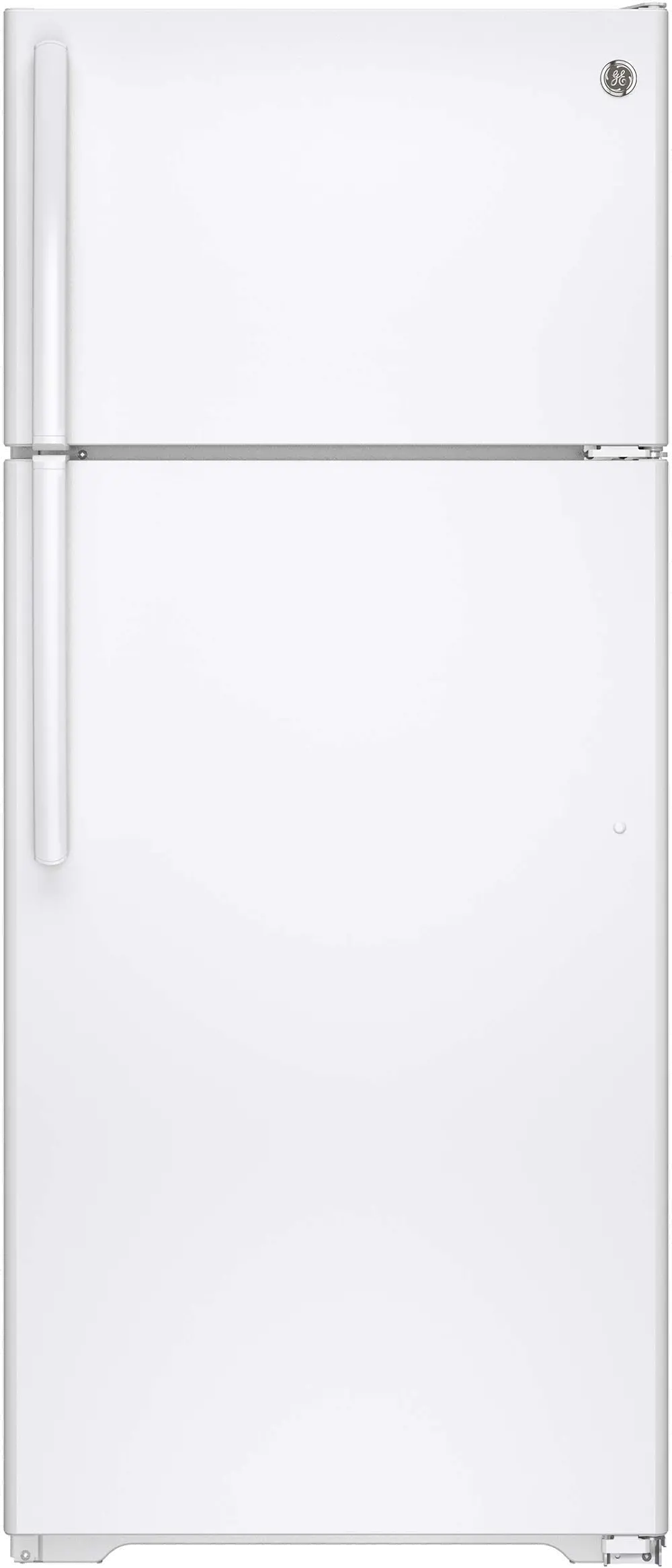 GTS18GTNRWW GE 17.5 cu. ft. Top Freezer Refrigerator - 28 Inch White-1
