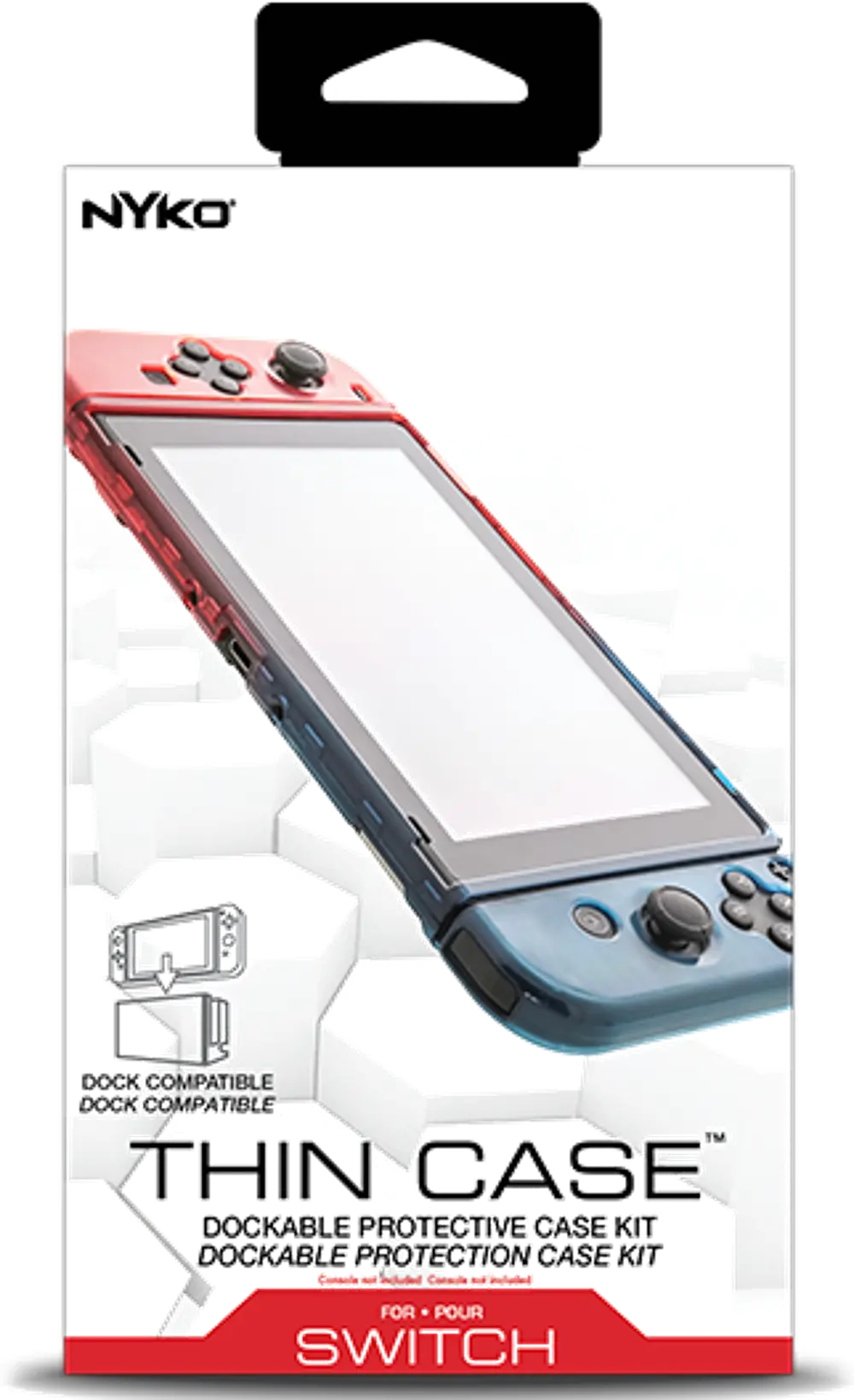 Red and Blue Nintendo Switch Protective Case-1