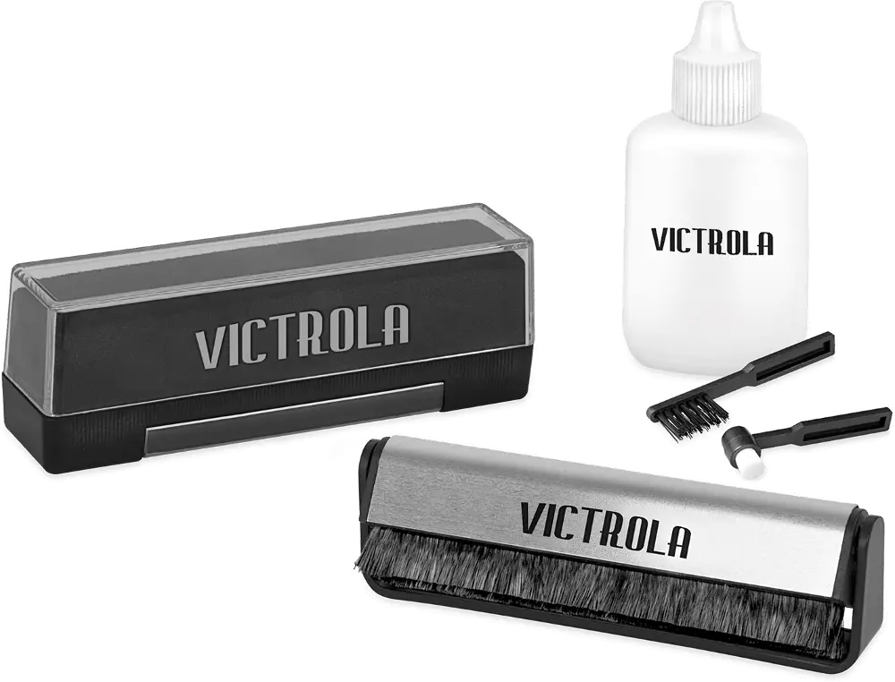 Victrola Record and Vinyl Cleaning Kit for Record Players and Turntables-1