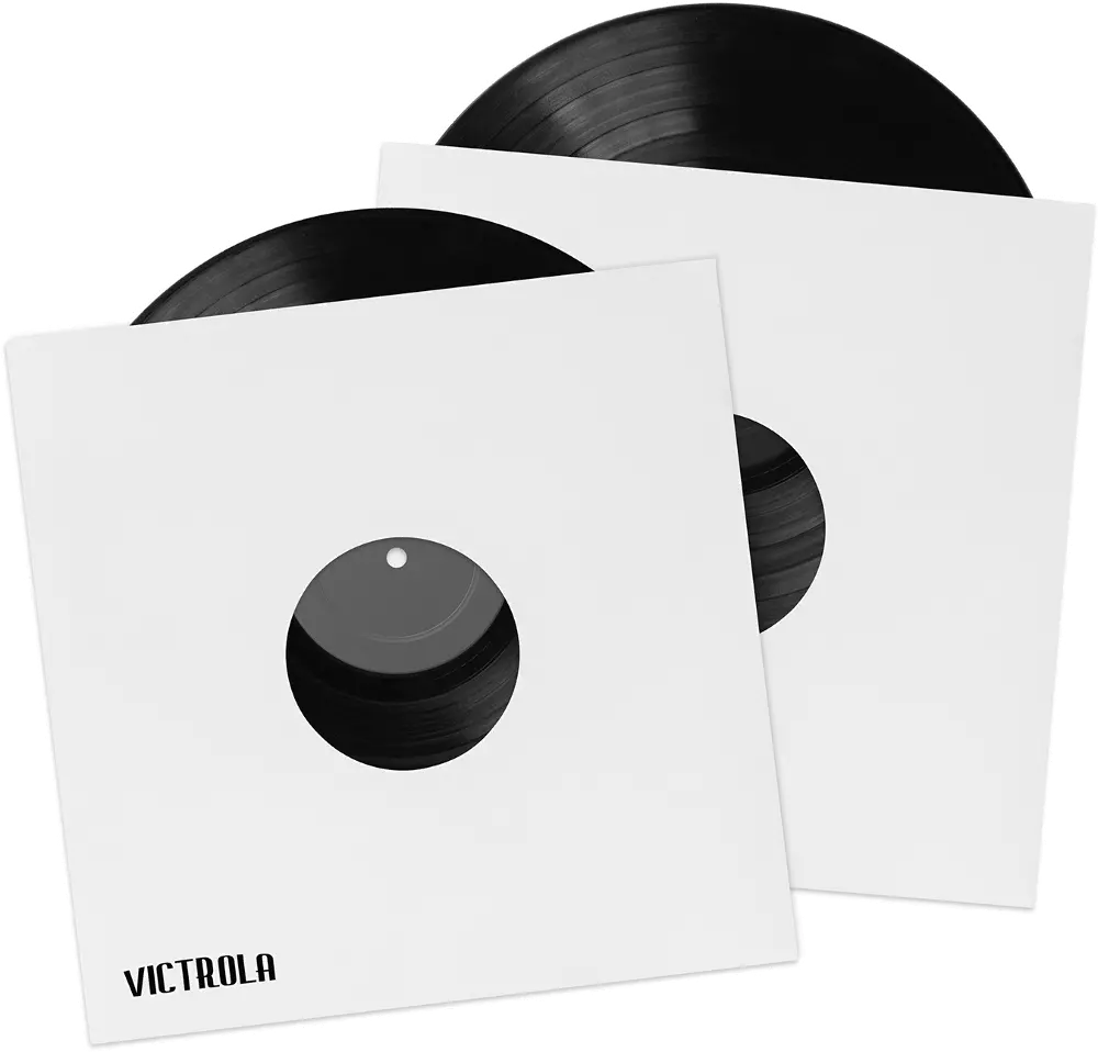White Vinyl Record Sleeves-1