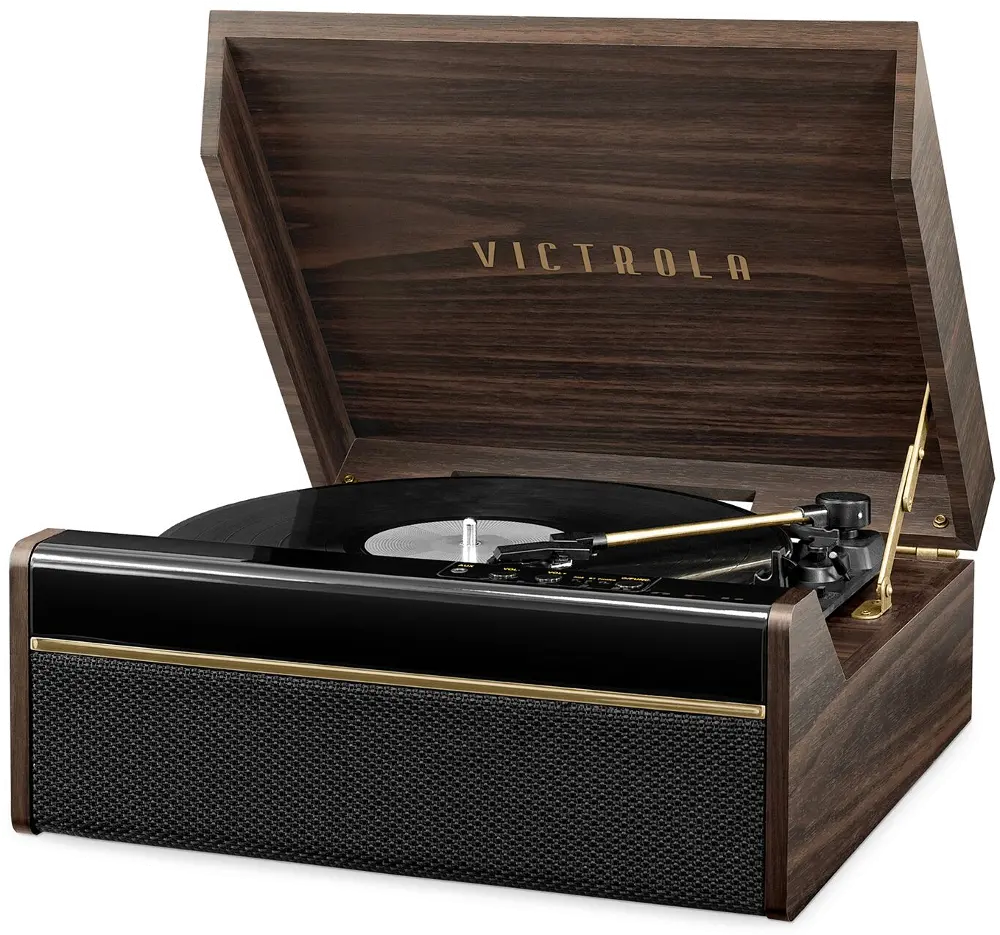 Victrola Avery Bluetooth Record Player with 3-Speed Turntable-1