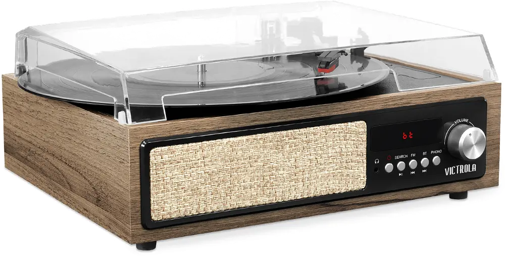 Victrola 3-in-1 Bluetooth Record Player with Built in Speakers-1