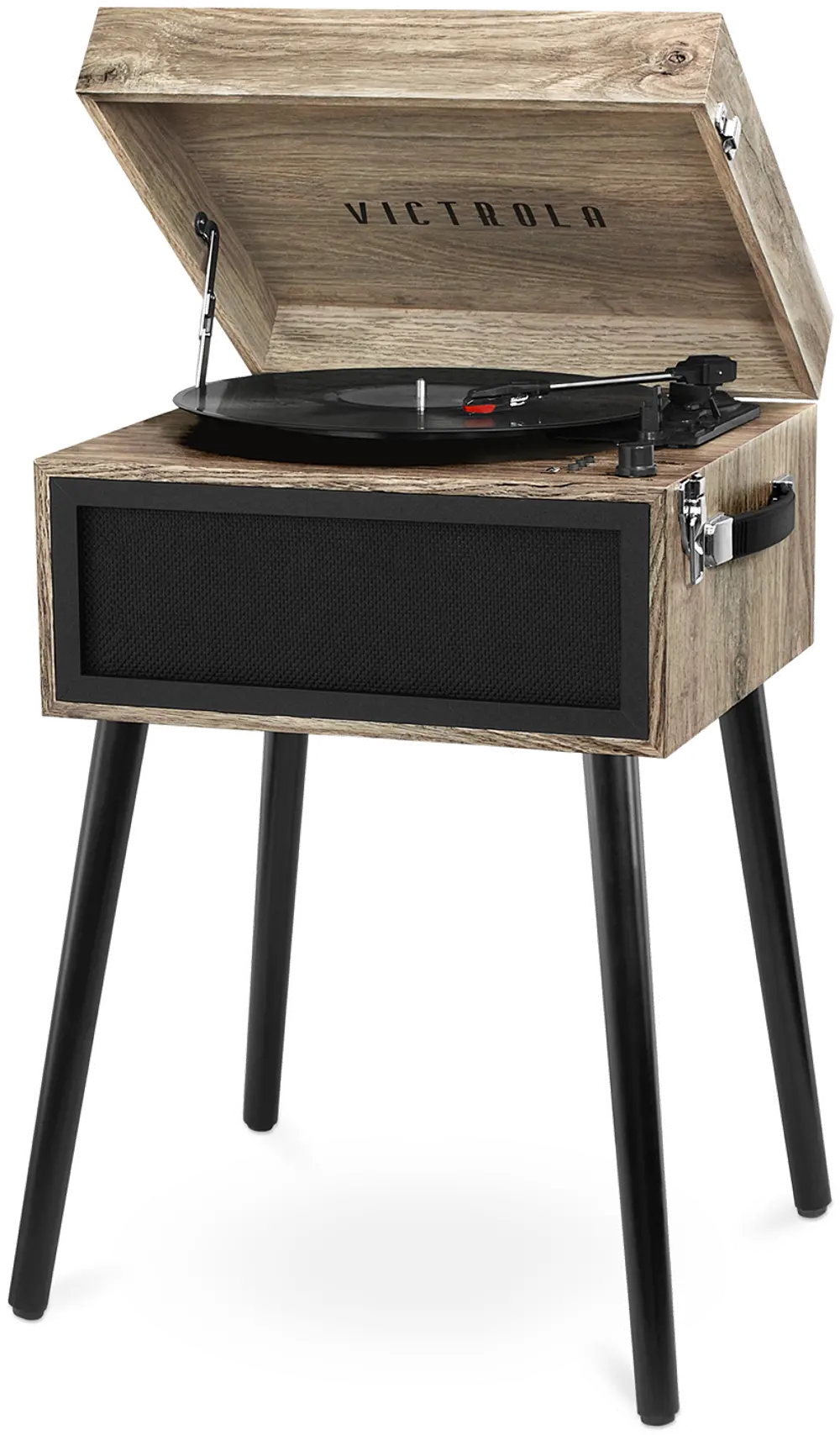 Victrola Bluetooth Record Player Stand with 3-Speed Turntable-1