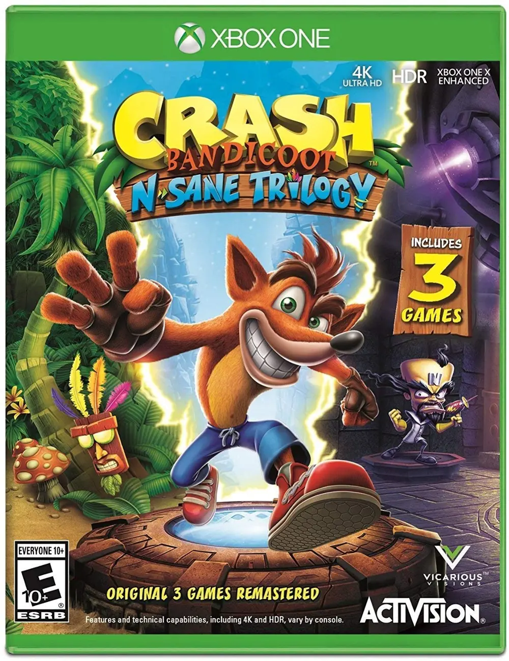 XB1/CRASH_NITRO_FULD Crash Bandicoot: N-Sane Trilogy - Xbox One-1