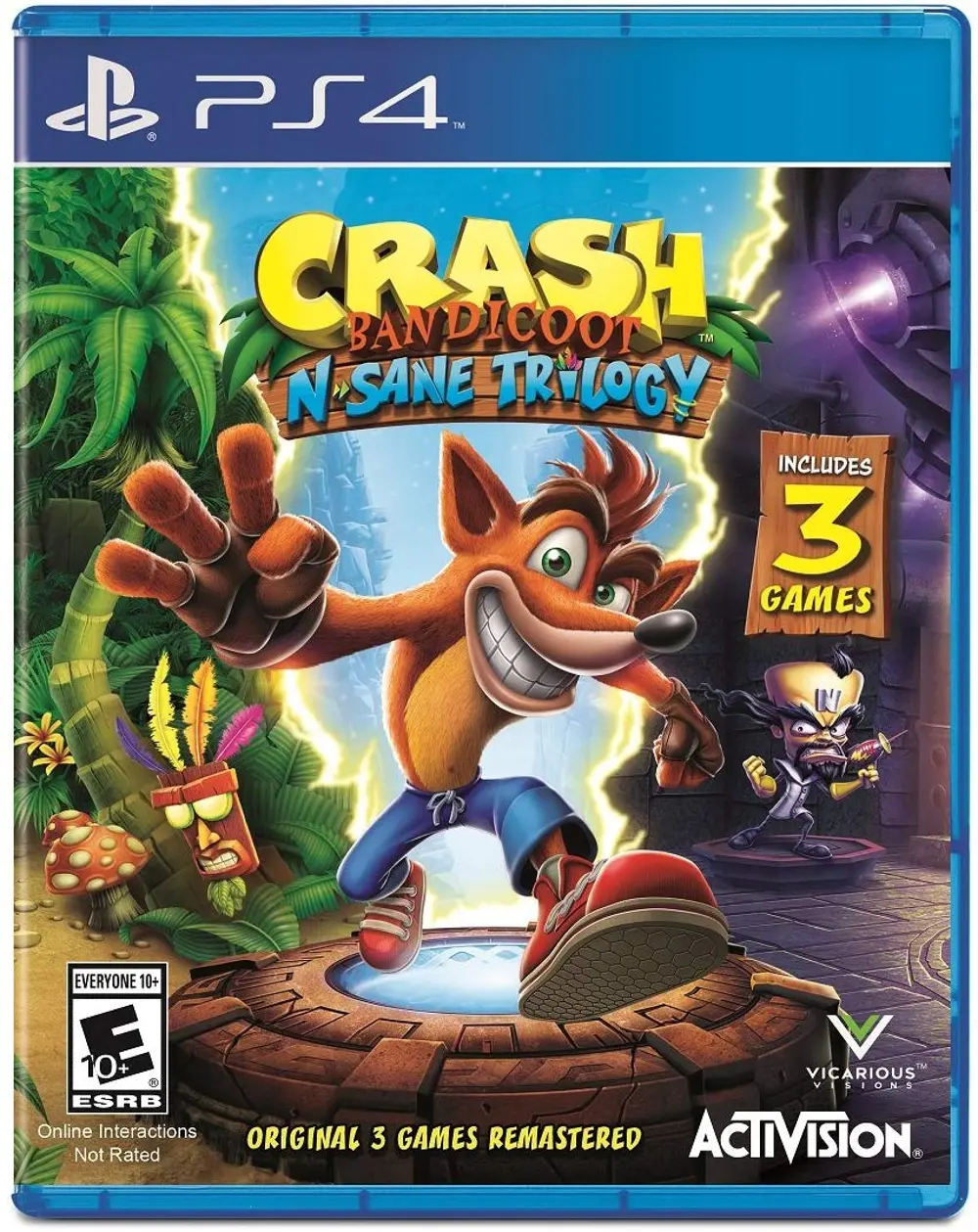 PS4/CRASH_NITRO_FULD Crash Bandicoot: N-Sane Trilogy - PS4-1