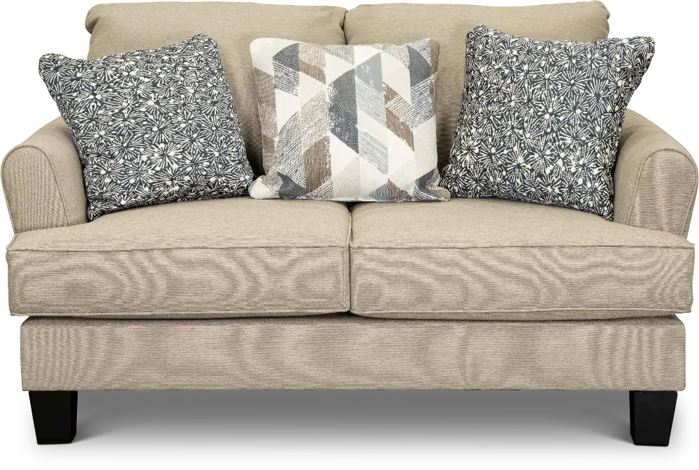 Bryn Beige Loveseat-1