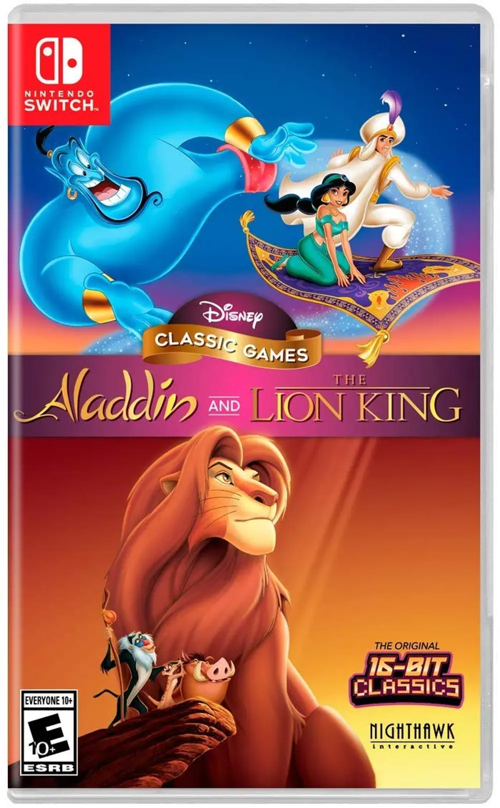 SWI/ALADDIN_LIONKING Disney Classic Games: Aladdin and Lion King - Nintendo Switch-1