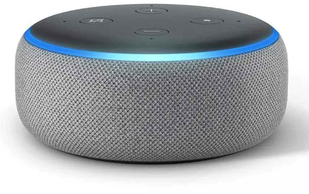 B07PDHSLM6 / AMZ-DOT3V2-G Amazon Echo Dot (3rd Gen) - Smart speaker with Alexa - Heather Gray-1