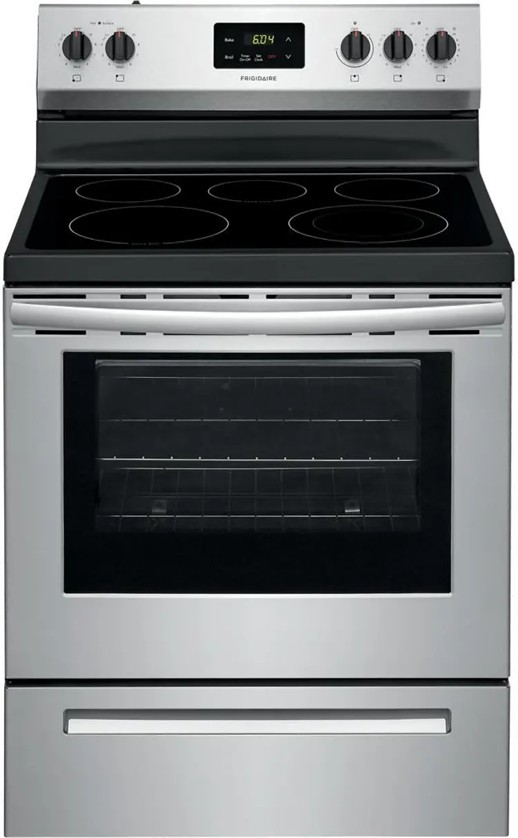 Stainless steel frigidaire range