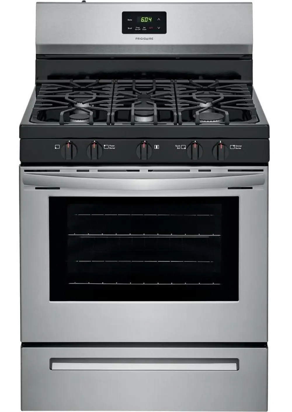 FCRG3052AS Frigidaire 5.0 cu ft Gas Range - Stainless Steel-3