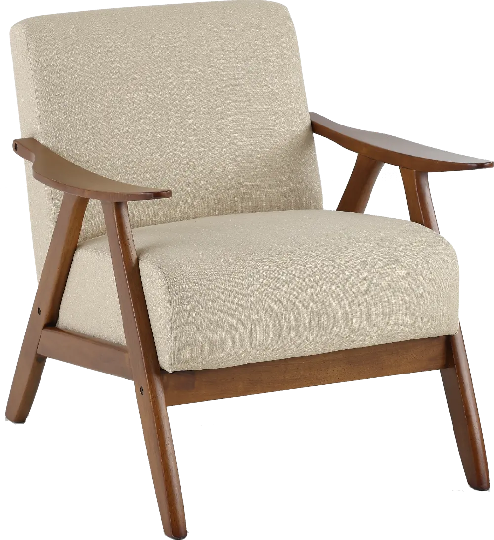 Damala Light Brown Accent Chair-1