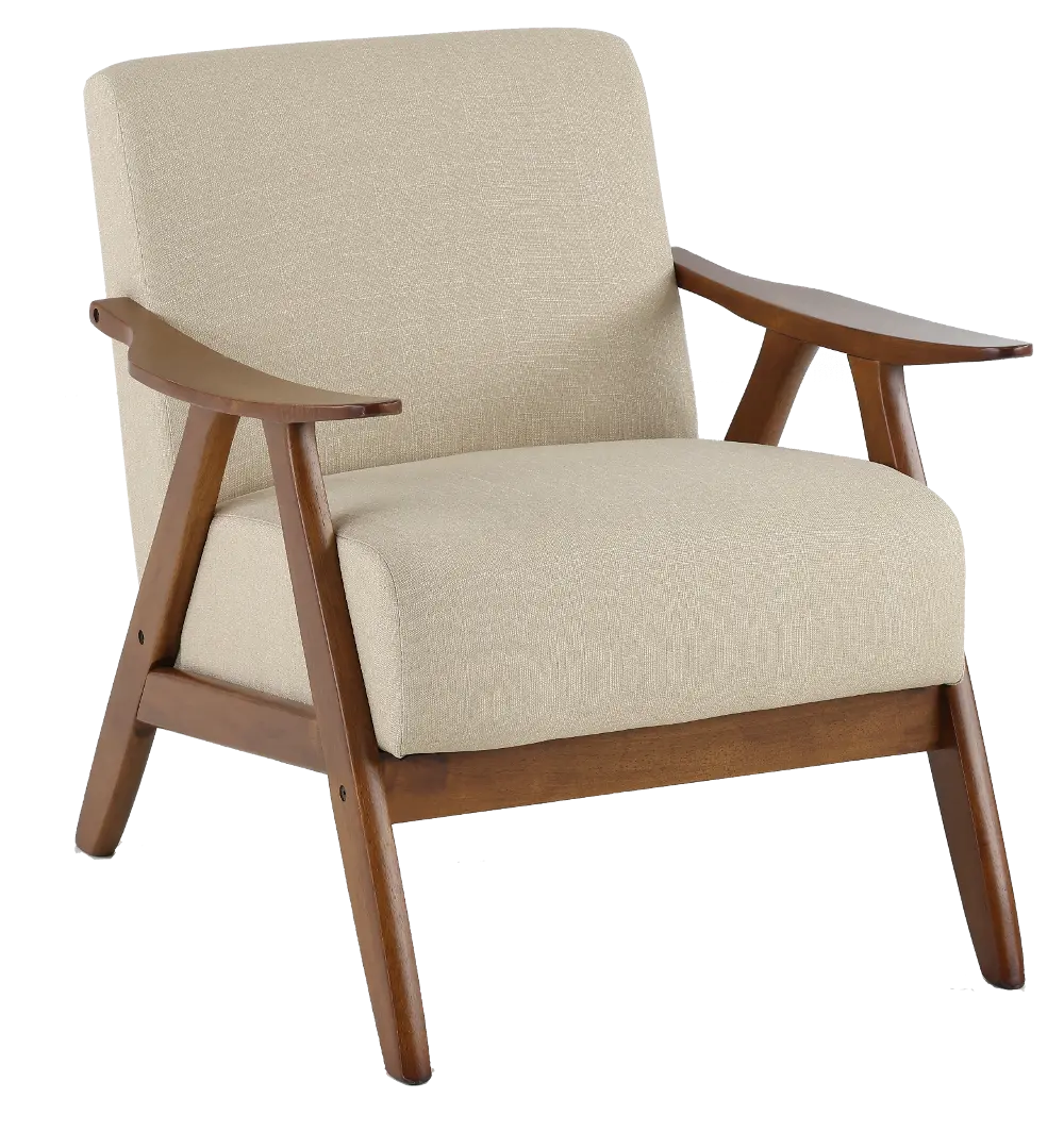 Damala Light Brown Accent Chair-1