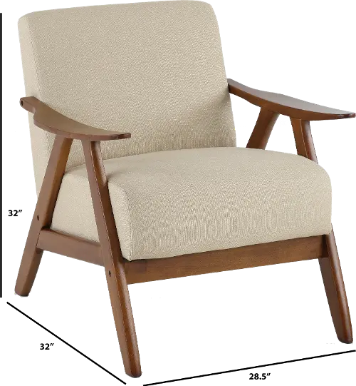 Light wood accent discount chair