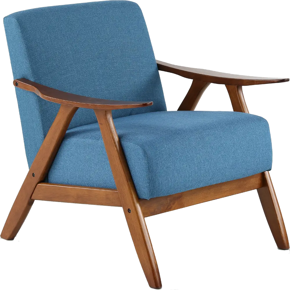 Damala Blue Accent Chair-1