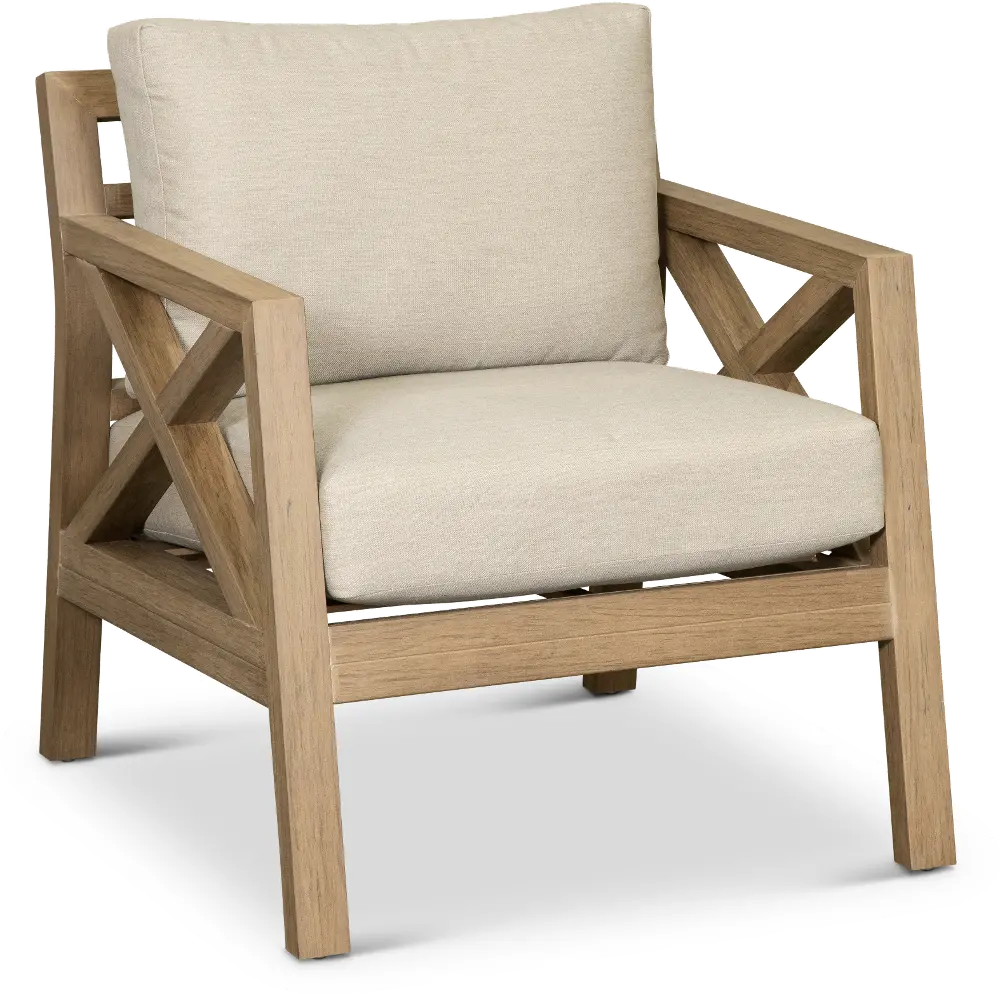 Natural Patio Lounge Chair - Kona-1