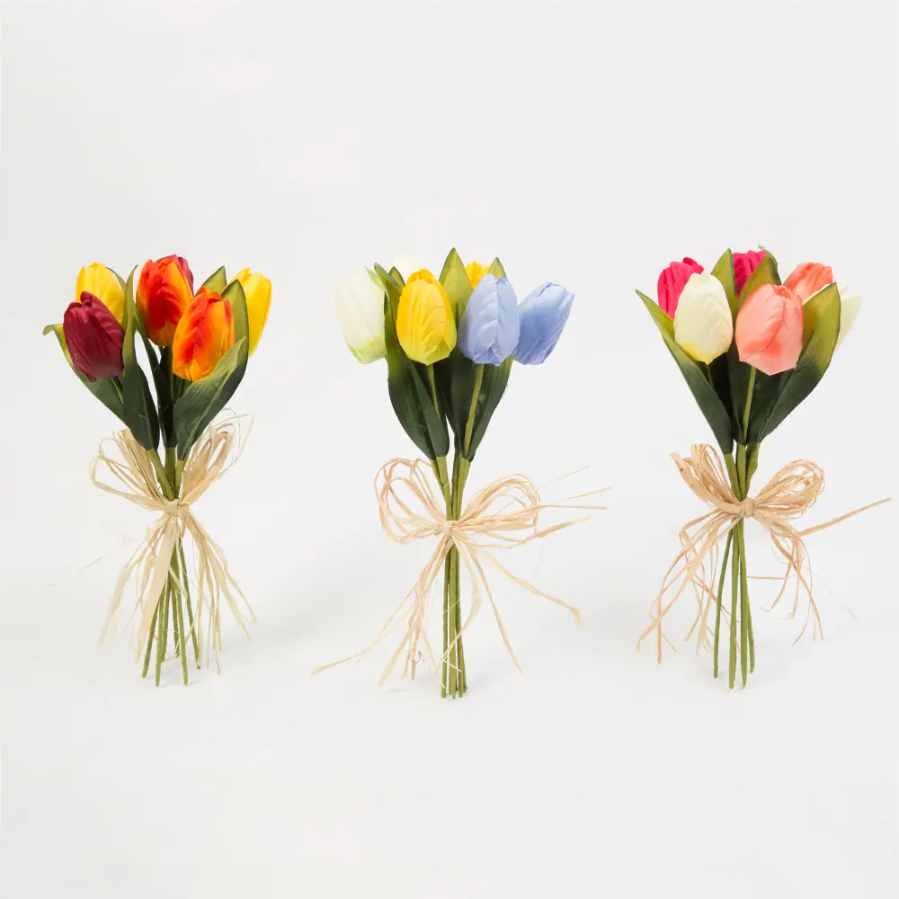 Assorted 12 Inch Multi Color Tulip Bundle Arrangement-1