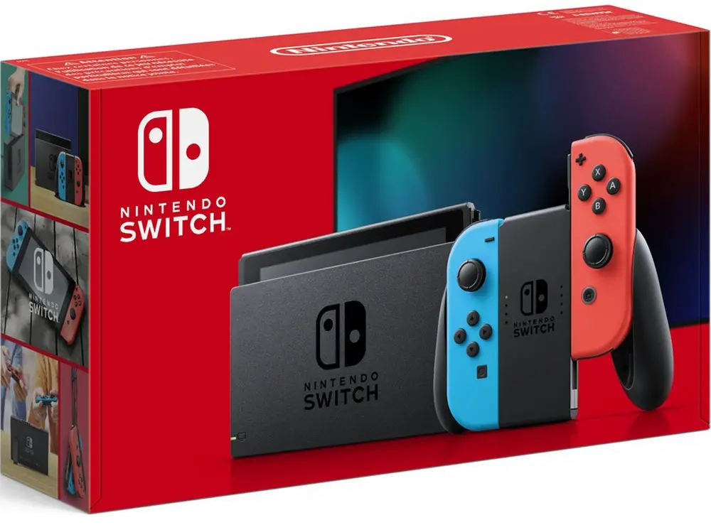 Nintendo Switch Console Red Blue Joy Con Controller RC Willey