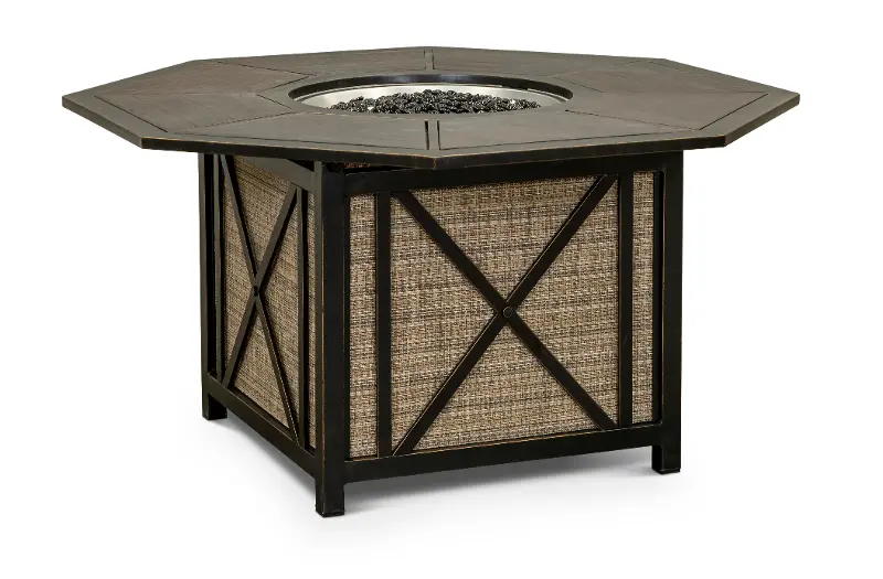 Denison Brown Patio Fire Pit
