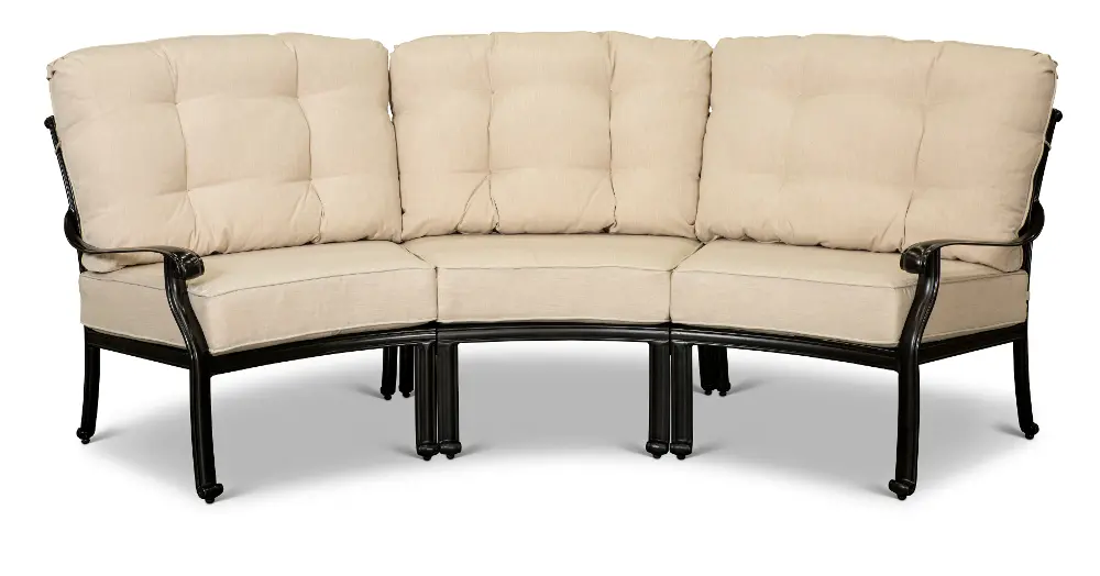 Montreal Tan 3 Piece Patio Sectional-1