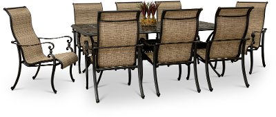 Patio Sets Furniture Rc Willey Patio Sets Furniture Rc, 8 Chair Patio Set