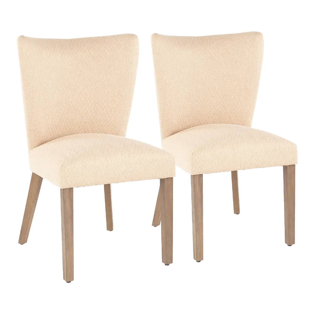 CH-ADISON-BNBN2 Contemporary Tan Upholstered Dining Room Chair (Set of 2) - Addison-1