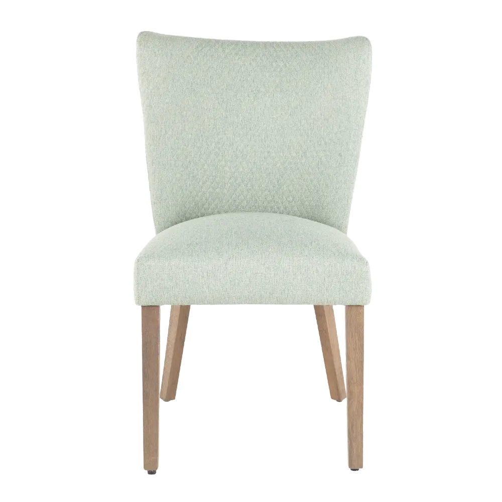 CH-ADISON-BNGN2 Contemporary Green Upholstered Dining Room Chair (Set of 2) - Addison-1
