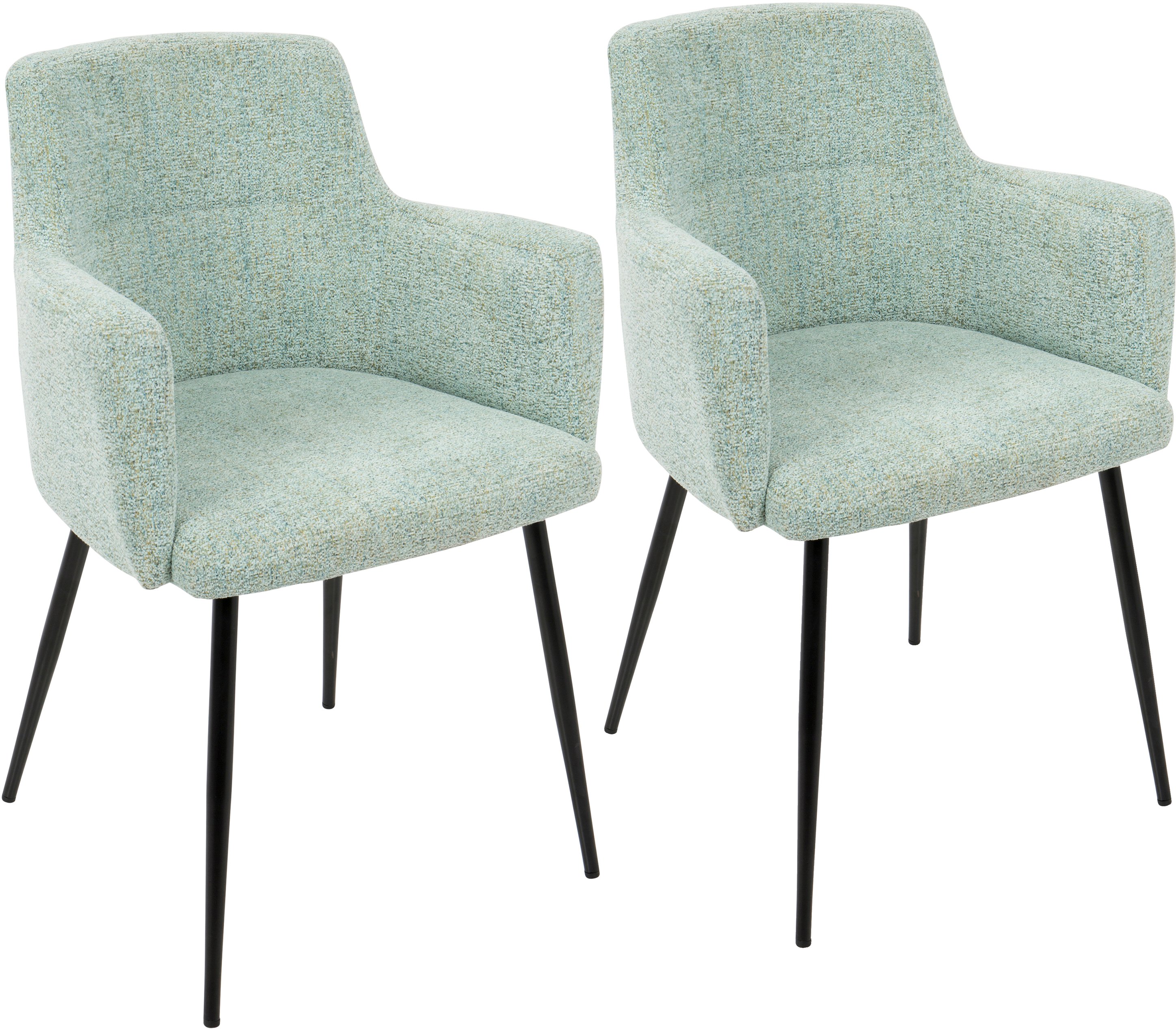 Best Ing Contemporary Green And, Green Upholstered Dining Room Chairs