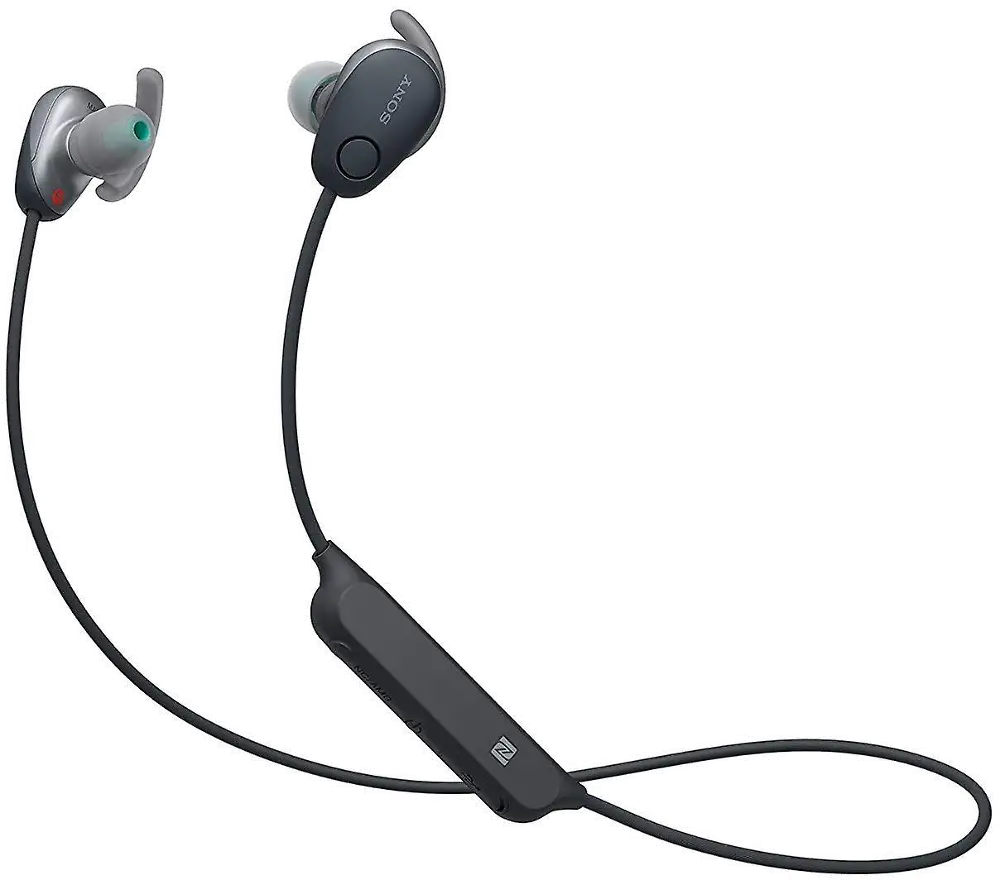 WISP600N Sony Noise Canceling Wireless Earbuds - Black-1