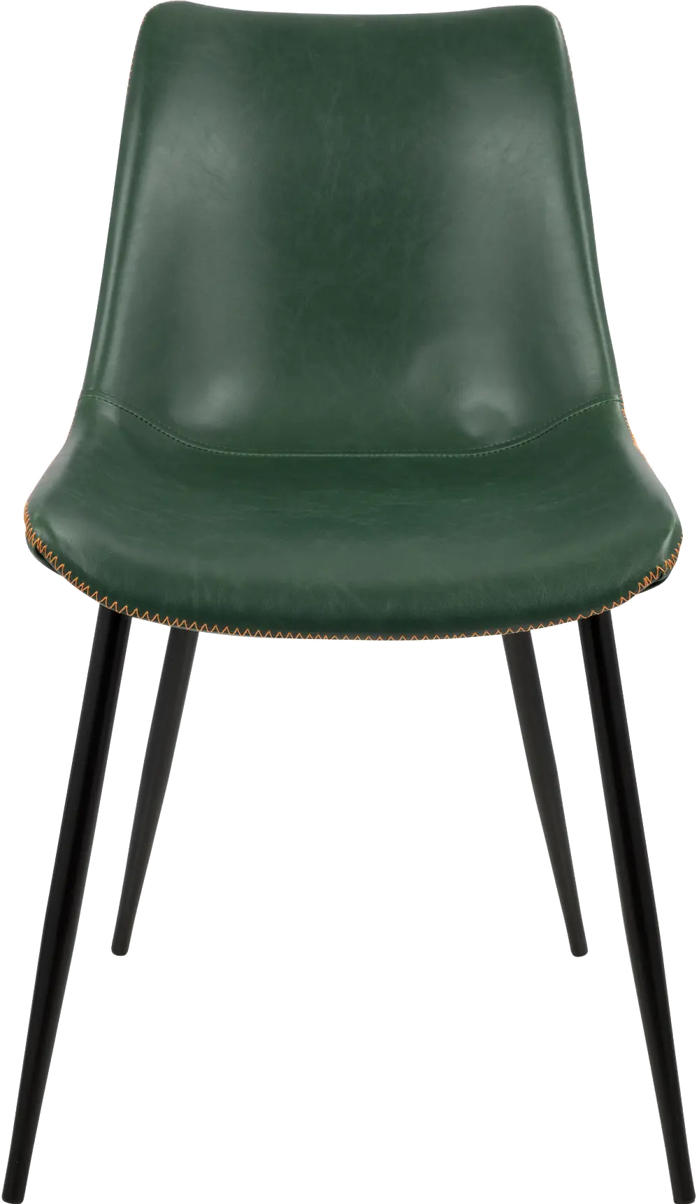DC-DRNG-BK-GN2 Industrial Green Dining Room Chairs (Set of 2) - Durango-1