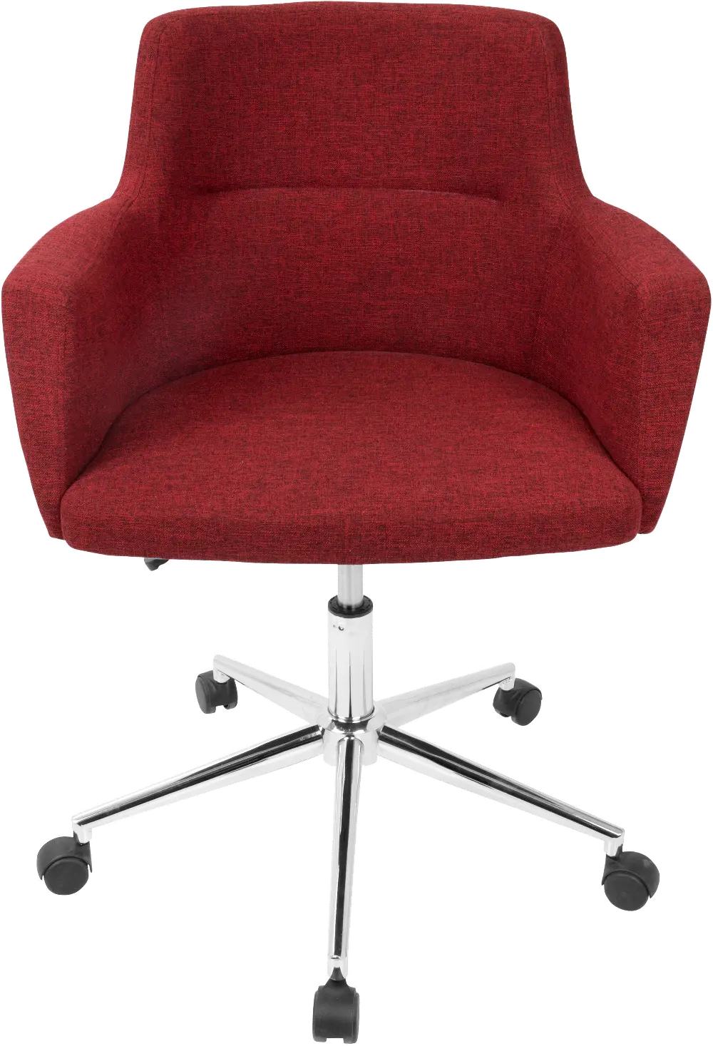 OC-ANDRW-R Andrew Red Adjustable Office Chair-1