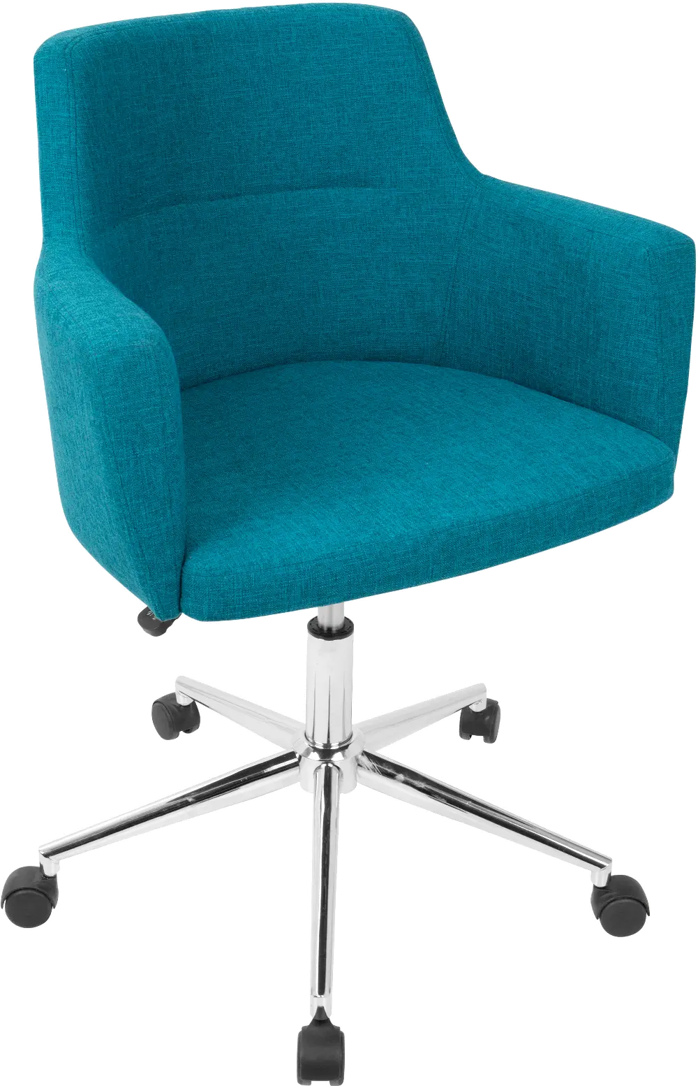 OC-ANDRW-TL Andrew Teal Adjustable Office Chair-1
