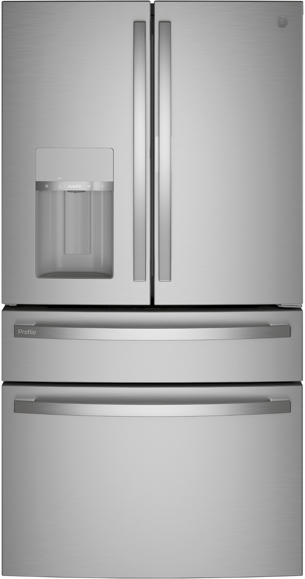 GE Profile 4 Door French Door-in-Door Smart Refrigerator - 27.9 cu. ft., 36 Inch Fingerprint Resistant Stainless Steel