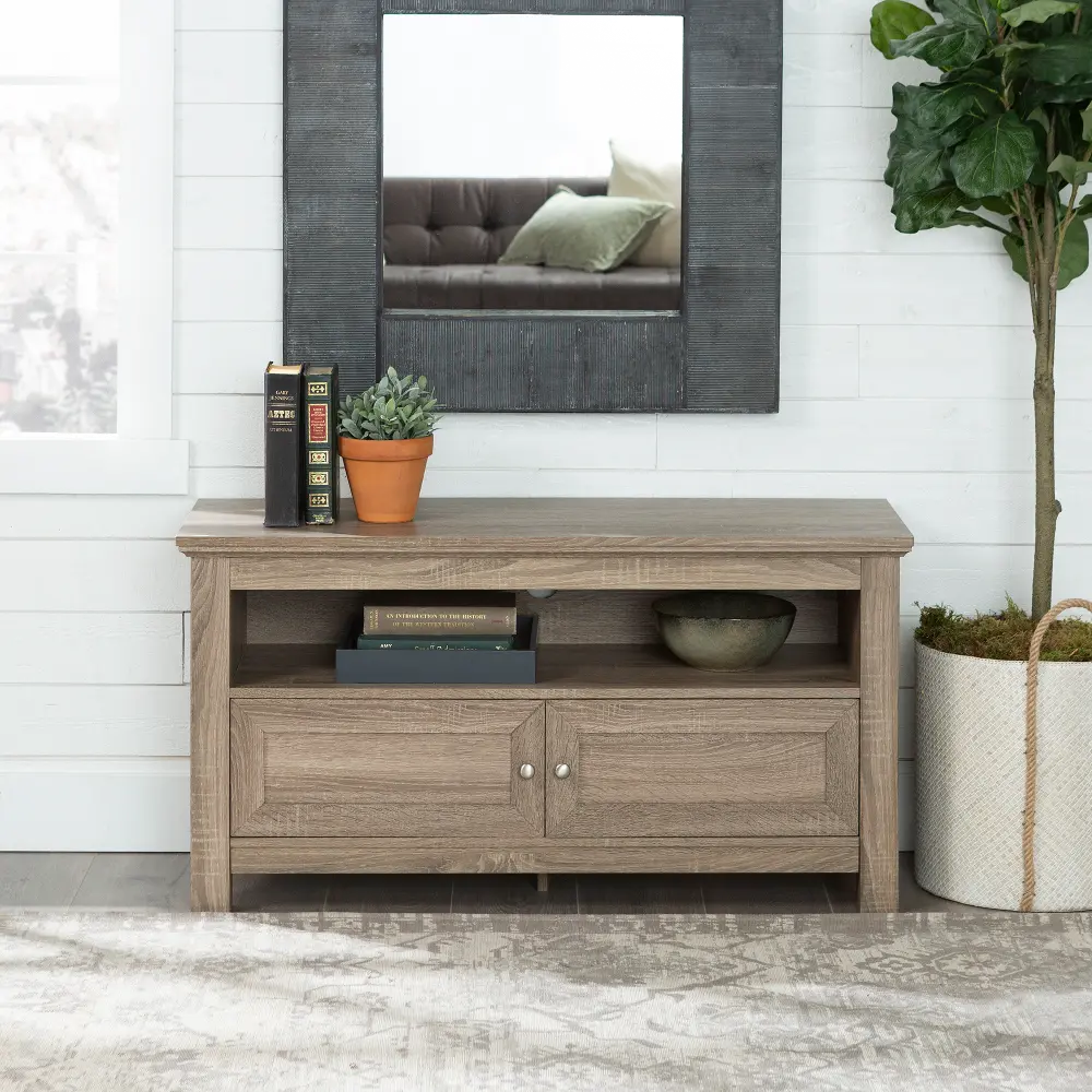 W44CSAG Driftwood Gray 44 inch TV Stand - Cortez-1